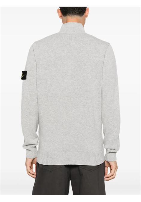 maglione collo alto uomo grigio STONE ISLAND | K2S15 5100040 S00A3V0M64